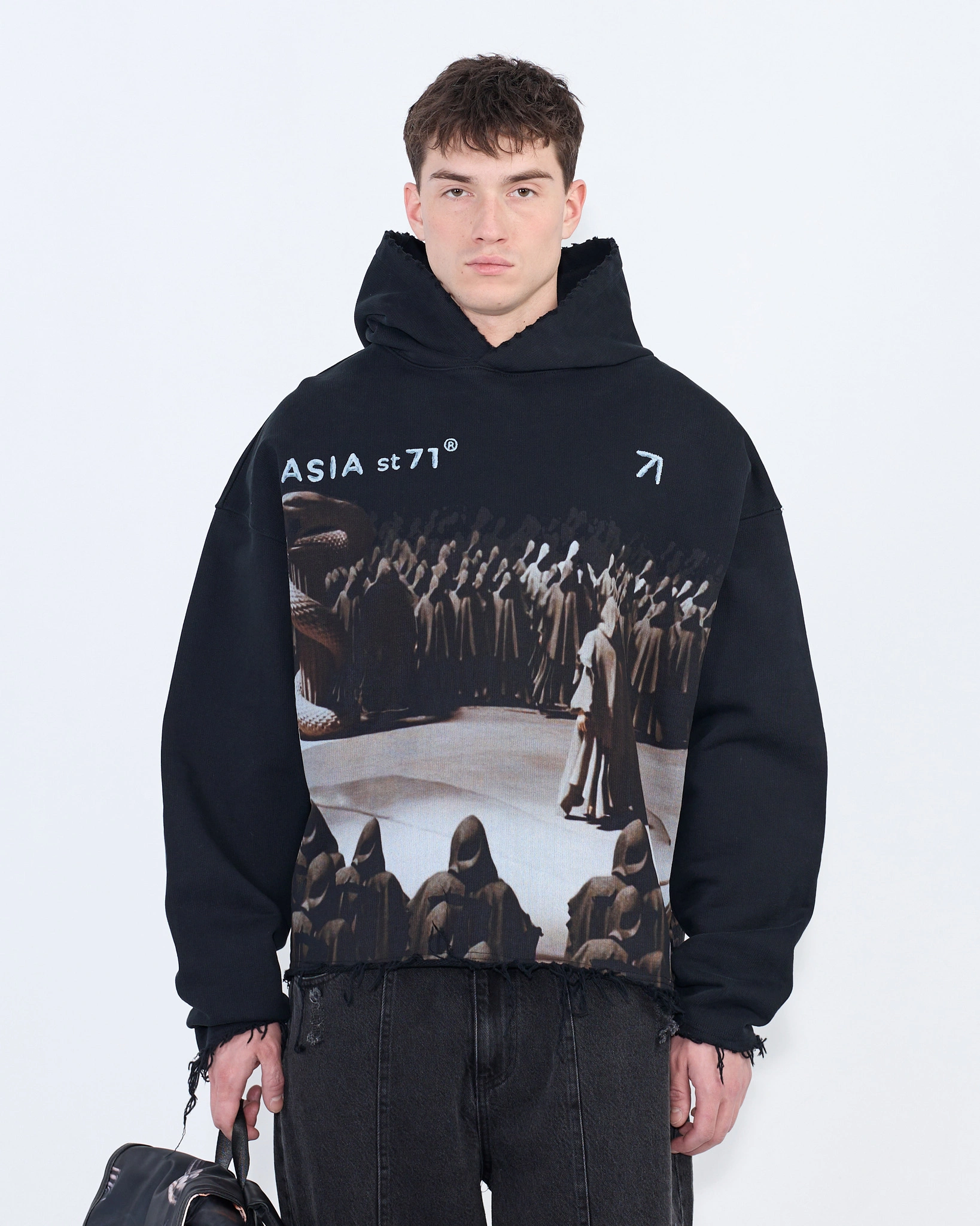 ХУДИ ART UNION ПРОРОЧЕСТВО 580GR BLACK Ast71.AU-hood-prophecy-bl