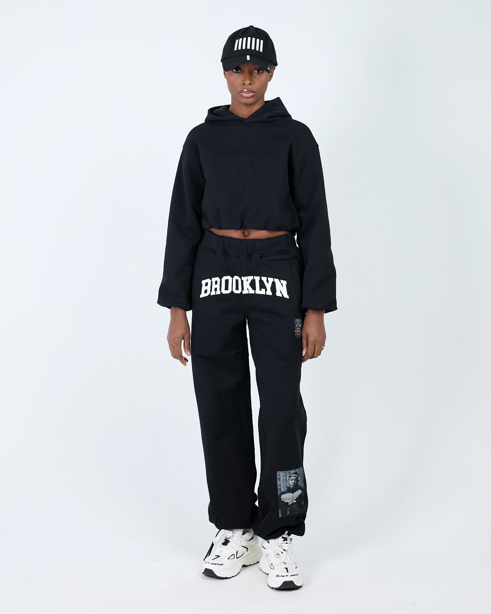 ДЖОГГЕРЫ BROOKLYN ONE GUY BLACK Ast71.brkln-pants купить в Москве