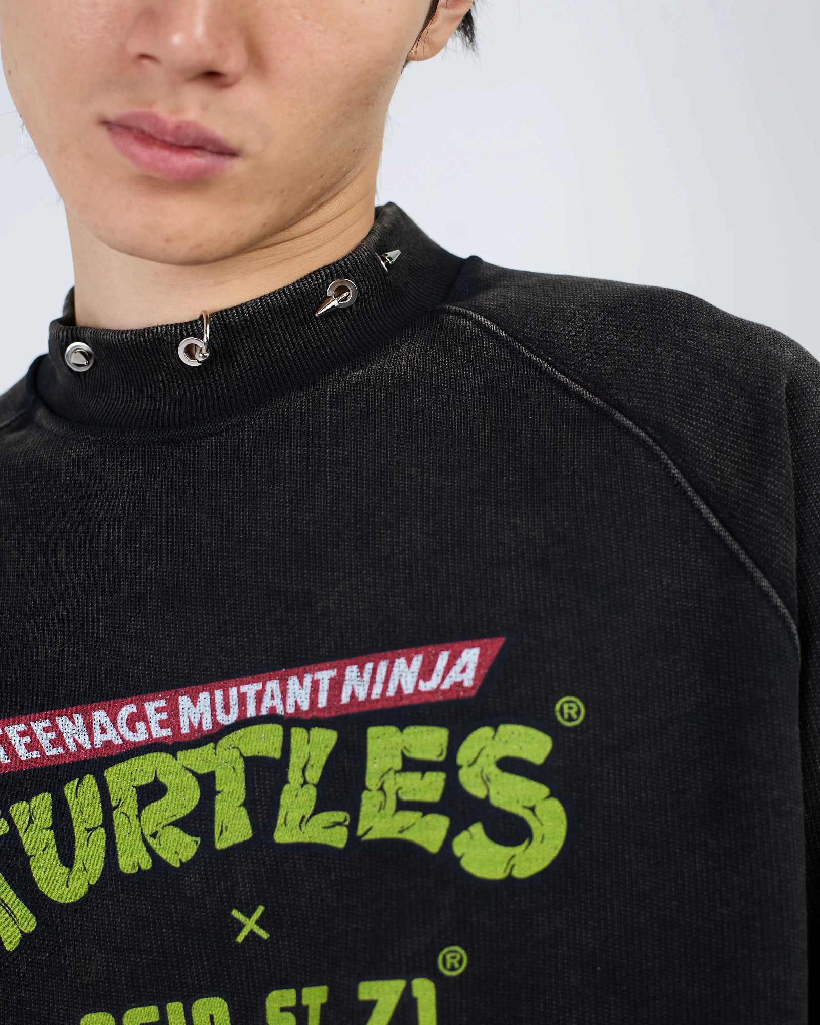 TURTLES СВИТШОТ PUNK TIME BLACK Ast71.trtls-swt-punk-black купить